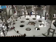 エッセンシャルオイル自動充填キャッピング機 40BPM ガラス瓶用