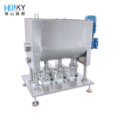 Multiple Heads Servo Motor Driven High Precision Piston Pump With Mix Hopper For High Viscosity Material Quantative Packing