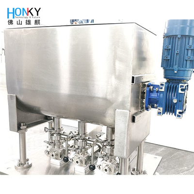 Multiple Heads Servo Motor Driven High Precision Piston Pump With Mix Hopper For High Viscosity Material Quantative Packing