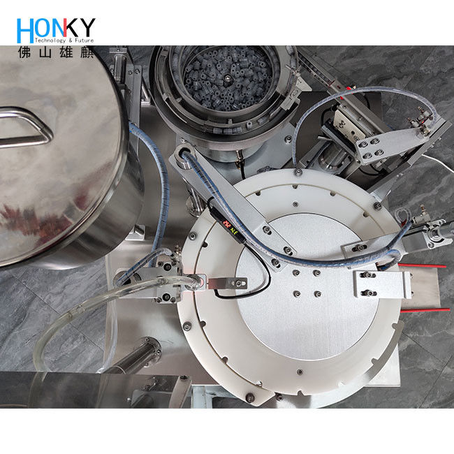 10ml 注射器の詰め機は,無カビの汎用性直感制御システムと,台湾ブランドの空気コンポーネントを備えています