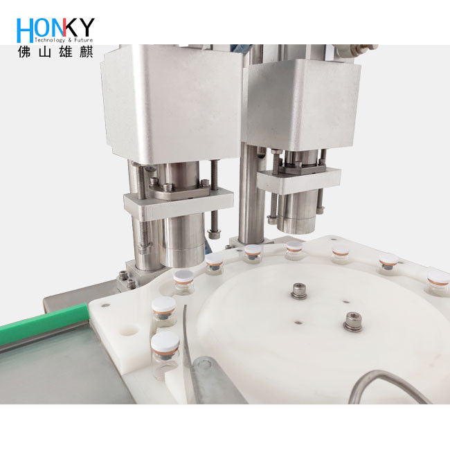 デスクトップ用 10ml 錠剤蓋を割る機械 60bpm 速度と精密な蓋のための 4-6kg/cm2 空気圧