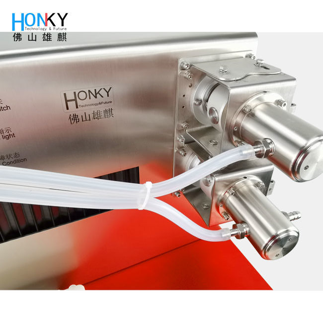 220V/50Hz 完全自動 不同鋼液体詰め機 60~80ボトル/分 速度