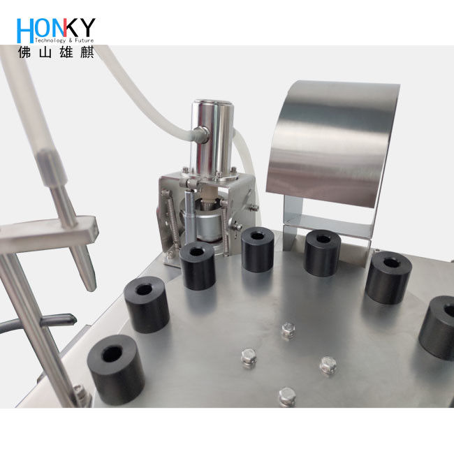 デスクトップ 半自動 香水 瓶詰め機 2ml 瓶 試料 詰め機 スプレー カップ 瓶 詰め 蓋