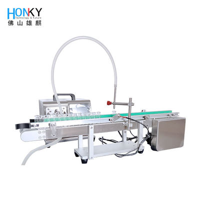 デスクトップコンベヤータイプ 小型のボトルを詰めるための高精度小型のボトル詰め機